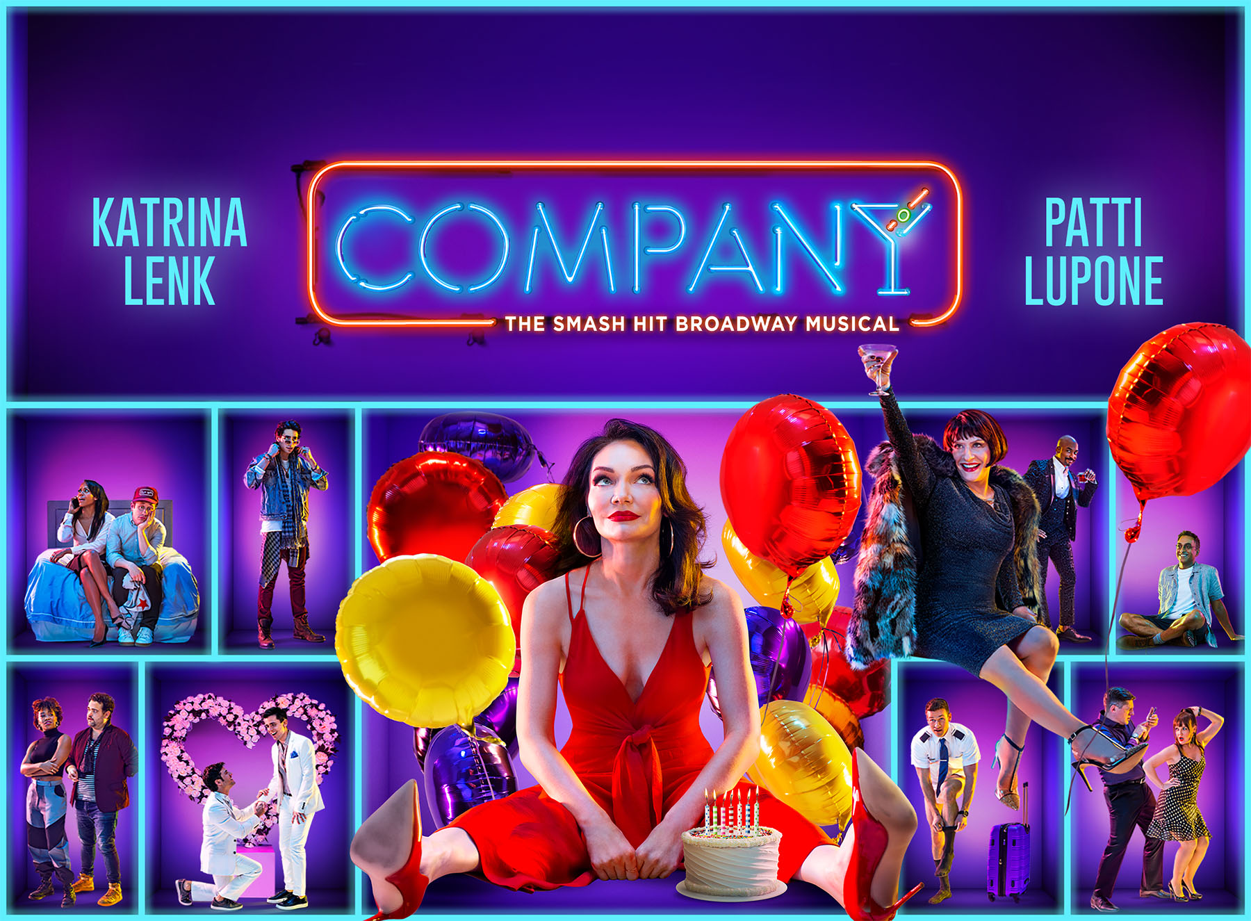 Company Playbill 2021 Broadway Sondheim musical revival 